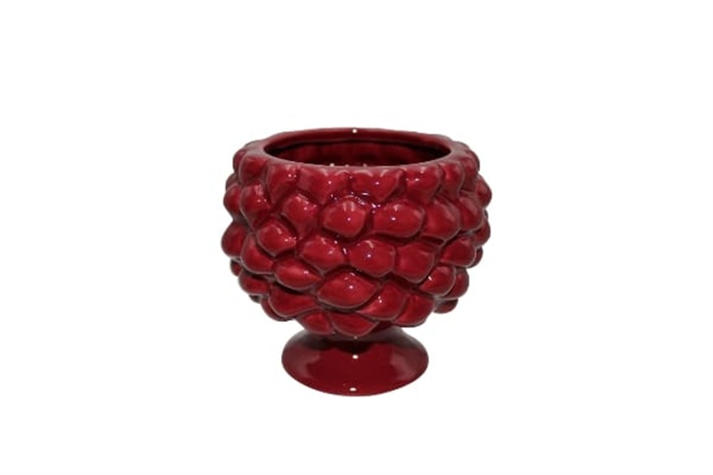VASO_PIGNA_H20_CM_BORDEAUX